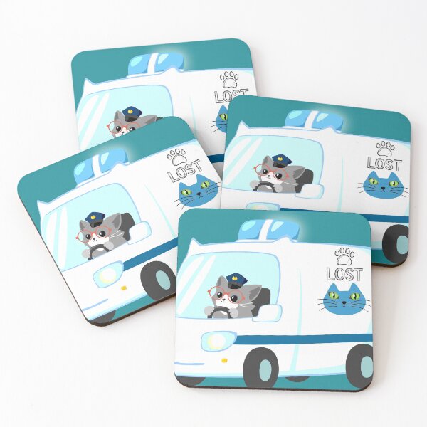 Item preview, Cat Driving Car - Cute and funny cat image for cat lovers designed and sold by haRexia.
