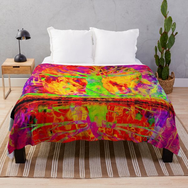 Item preview, Fiery Tree Of Life Abstract Expressionist Landscape For Art Lovers designed and sold by EdwardMonet.