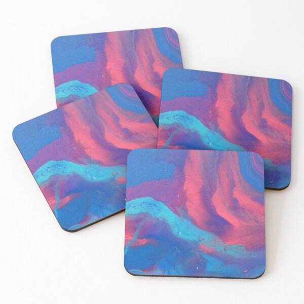 Item preview, Pink Blue Purple Whisp Abstract designed and sold by HighOrb.