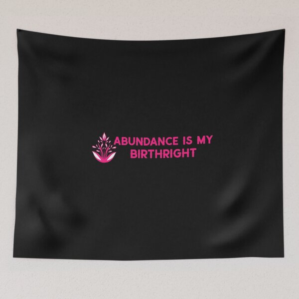 Item preview, Abundance Is My Birthright designed and sold by Salimah Haji.