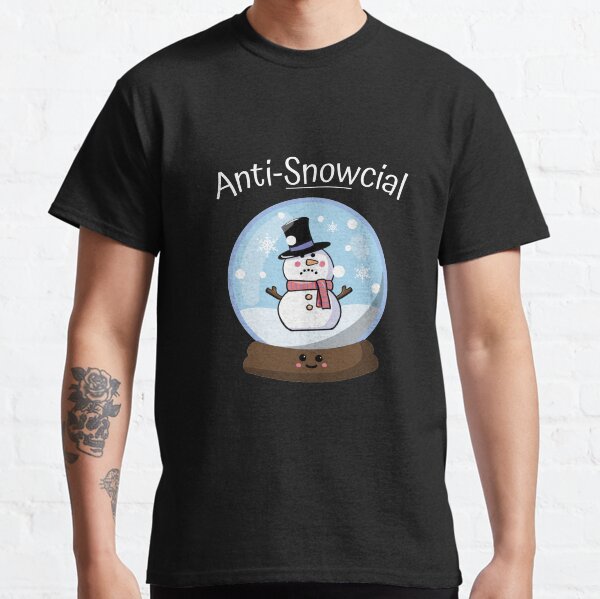 Anti Snow-cial Anti Winter Kawaii Classic T-Shirt