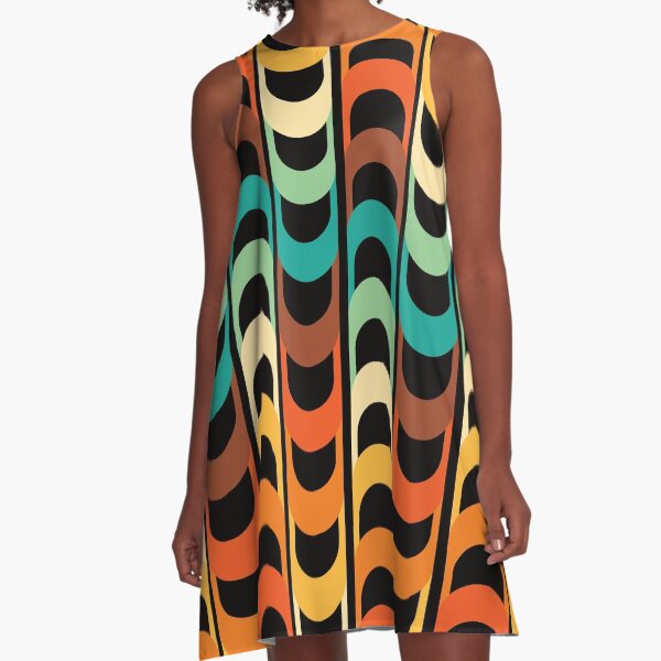 Seventies pattern A-Line Dress
