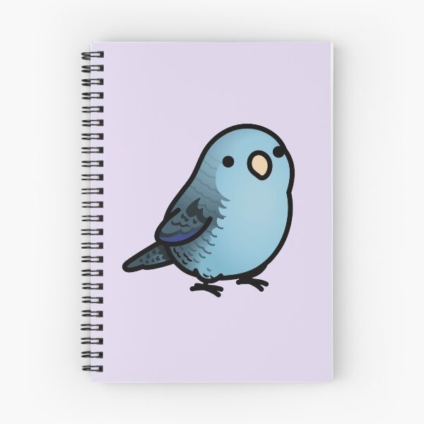 Item preview, Chubby Blue Lineolated Barred Parakeet designed and sold by birdhism.