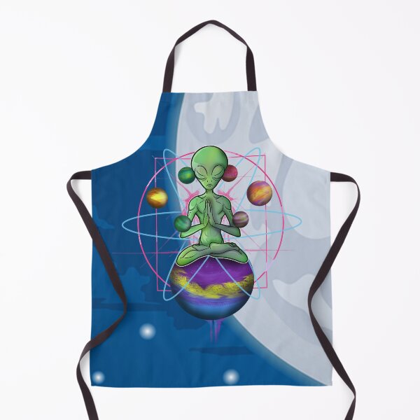 Item preview, Spiritual Yoga Alien designed and sold by BlackSheepEllis.