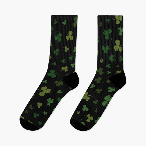 Artikelvorschau, blatt, nelken, st patricks day muster, irisch entworfen und verkauft von cutecrazytshirt.