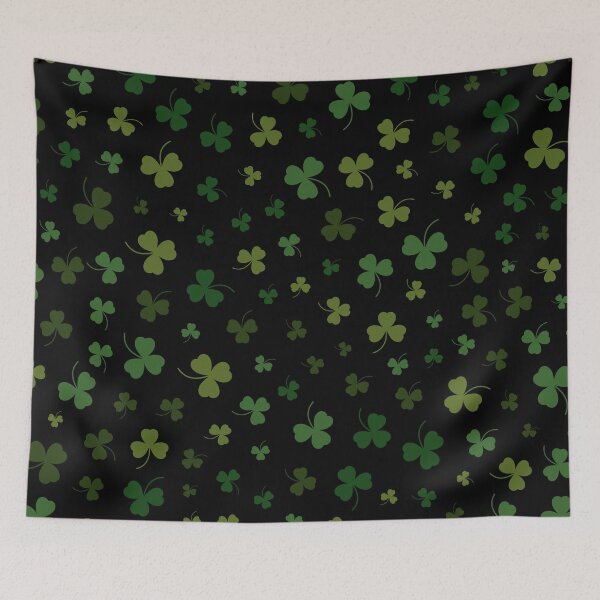 Item preview, leaf, cloves,st patricks day pattern, irish designed and sold by cutecrazytshirt.