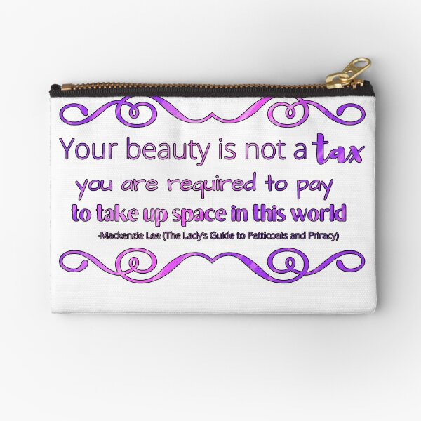 Beauty is Not a Tax (style3) Zipper Pouch