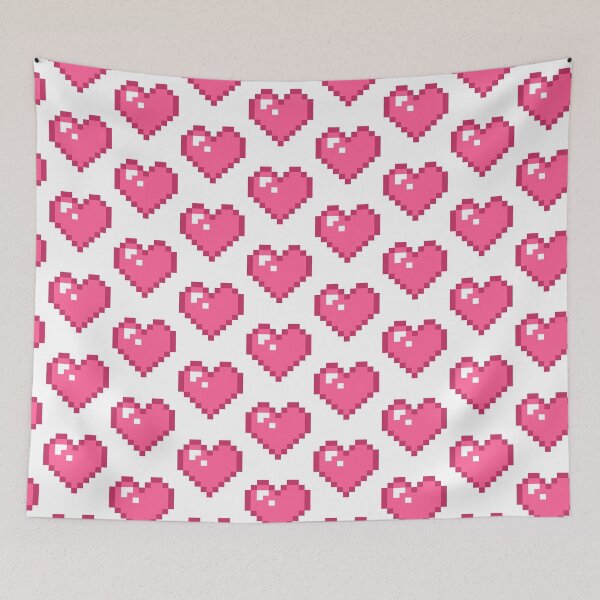 Item preview, Cute Pink Pixel Heart  designed and sold by Fleyshop.