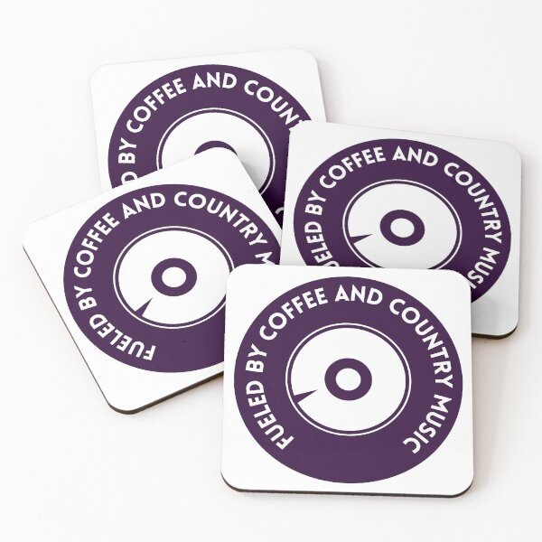 Item preview, Fueled By Coffee And Country Music  designed and sold by hanyj732.
