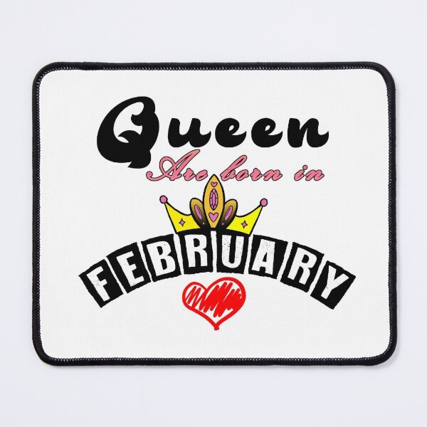 Item preview, Queen are born in february stickers designed and sold by yssnyd.
