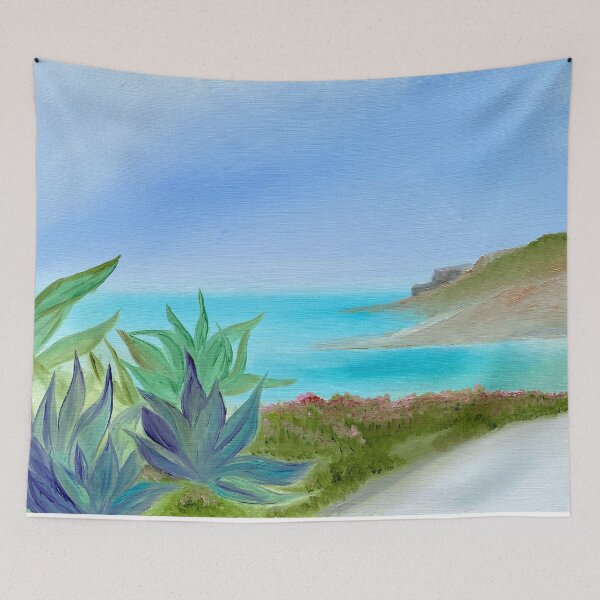 Item preview, Ocean Painting, Palos Verdes California designed and sold by concettaellis.