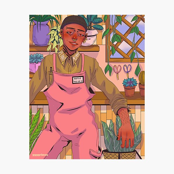 Buying a Plant to Kill Photographic Print