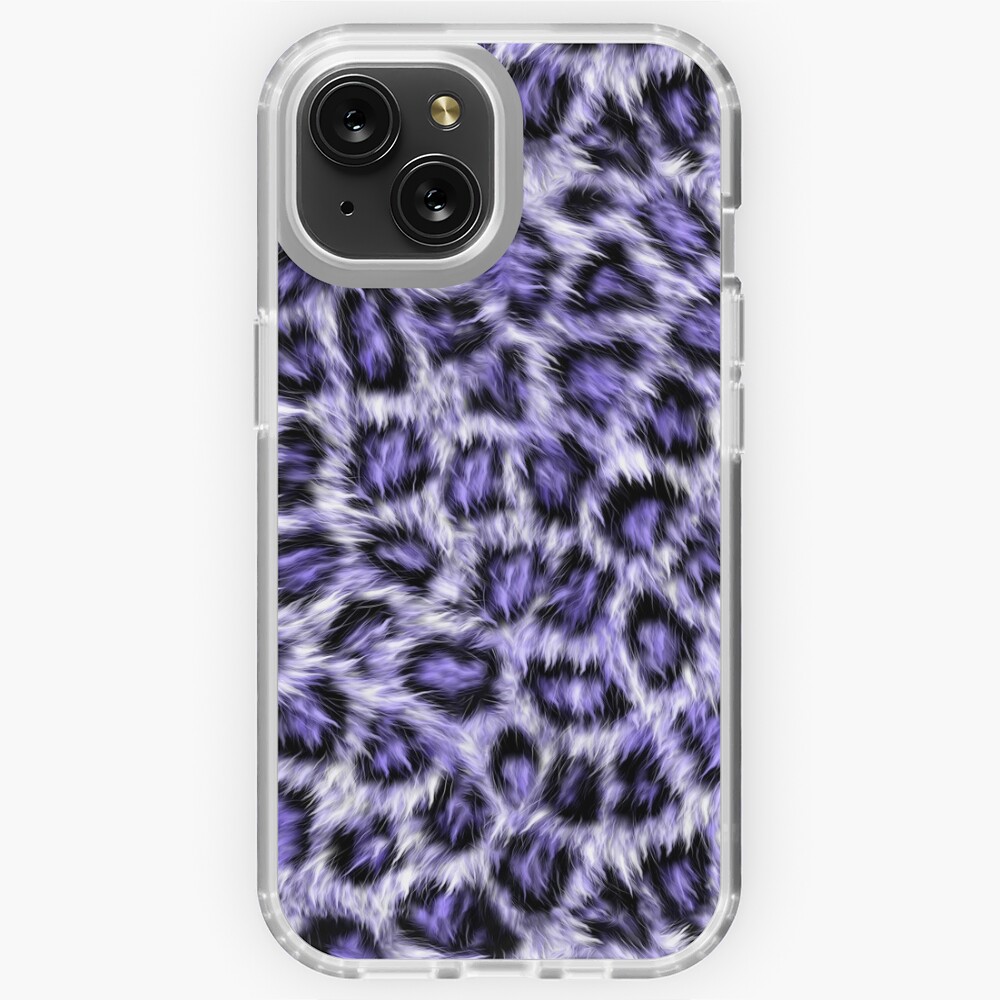 Purple Leopard Print Faux Fur Seamless Texture — drypdesigns