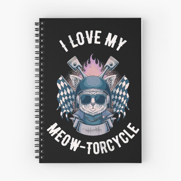 Item preview, Motorcycle Cat designed and sold by foramelie.