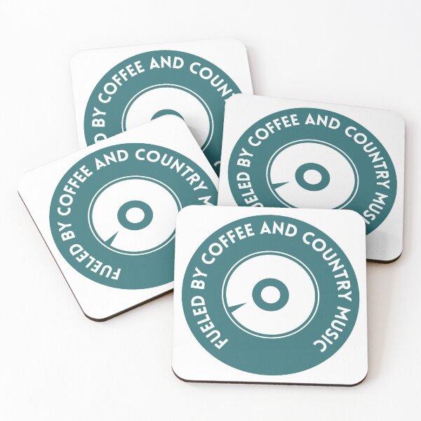 Item preview, Fueled By Coffee And Country Music  designed and sold by hanyj732.