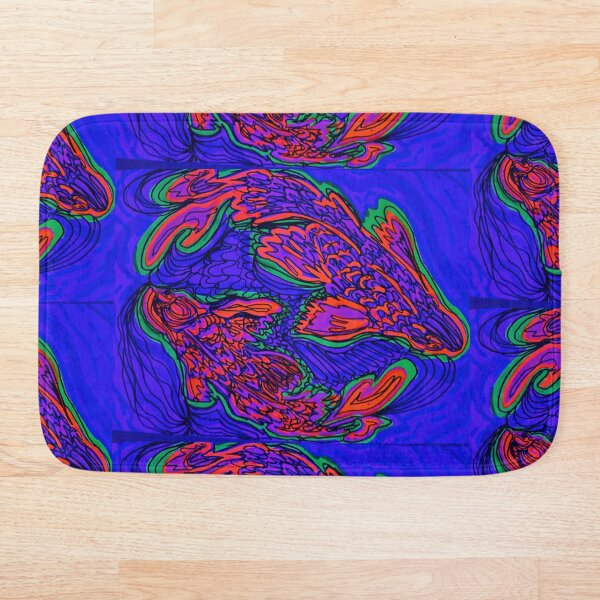 Item preview, psychedelic koi designed and sold by Hannah  Keaton.