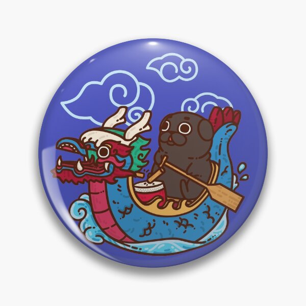 Item preview, Dragon Boat Ollie designed and sold by Puglie Pug.