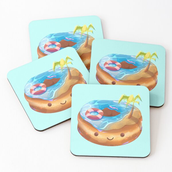 Item preview, Happy Beach Donut designed and sold by GalaxyChicken.