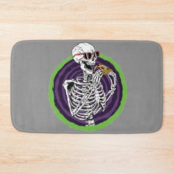 Item preview, Skeleton celebrates pizza designed and sold by Scopestor.