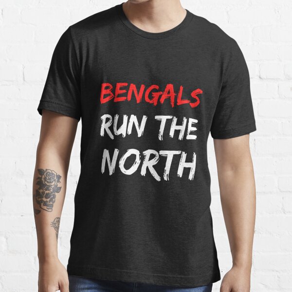 Unique Stylistic Tee Bengals Run The North T-Shirt Sport Grey XL