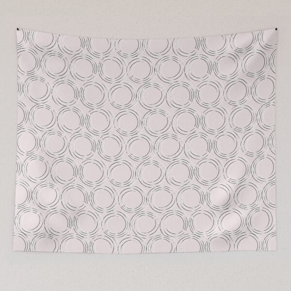 Item preview, Round lines decor pattern designed and sold by knappidesign.