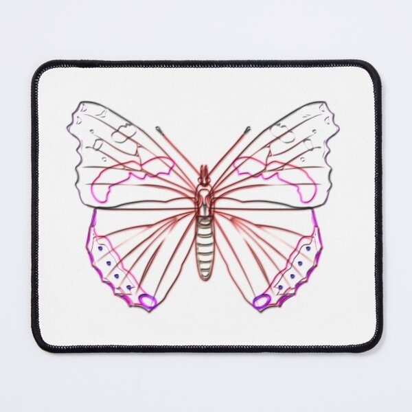 Item preview, Transparent red admiral butterfly. designed and sold by Elonium.