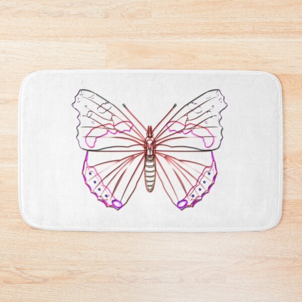 Item preview, Transparent red admiral butterfly. designed and sold by Elonium.