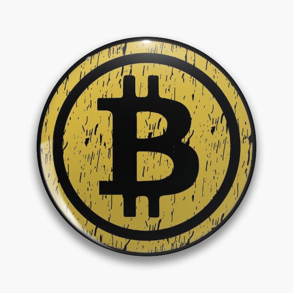 Item preview, B - Bitcoin Logo Weathered designed and sold by ArtbyJamasin.