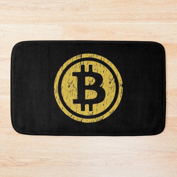 Item preview, B - Bitcoin Logo Weathered designed and sold by ArtbyJamasin.