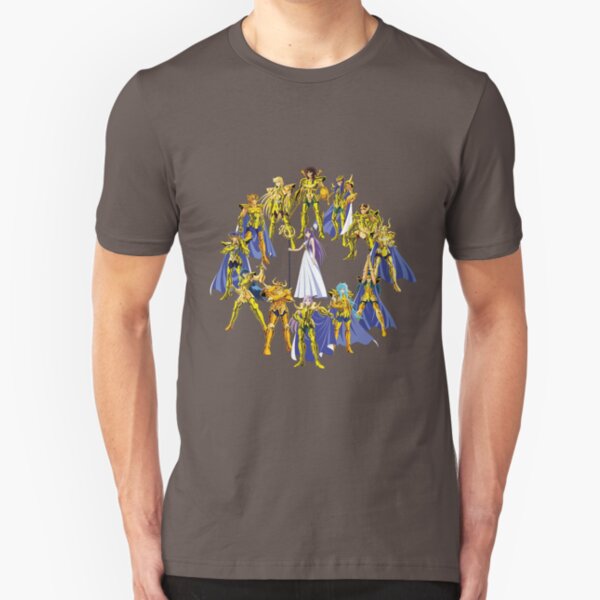 Gold Saints and Athena Slim Fit T-Shirt