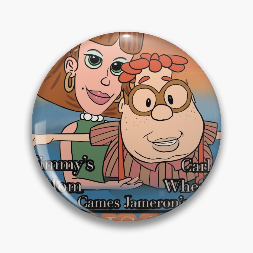 Imán for Sale con la obra «Carl Wheezer y la mamá de Jimmy protagonizan  Croissant - Parodia del póster de la película» de gaslight-n | Redbubble