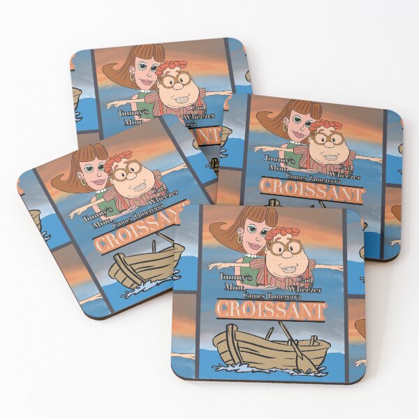 Item preview, Carl Wheezer and Jimmy's Mom star in Croissant - Movie Poster Parody designed and sold by gaslight-n.