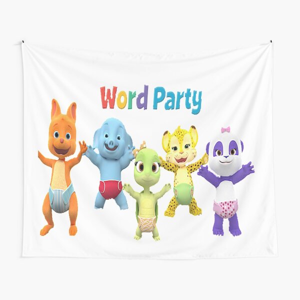 Item preview, Word Party cartoon designed and sold by Parkid-s.