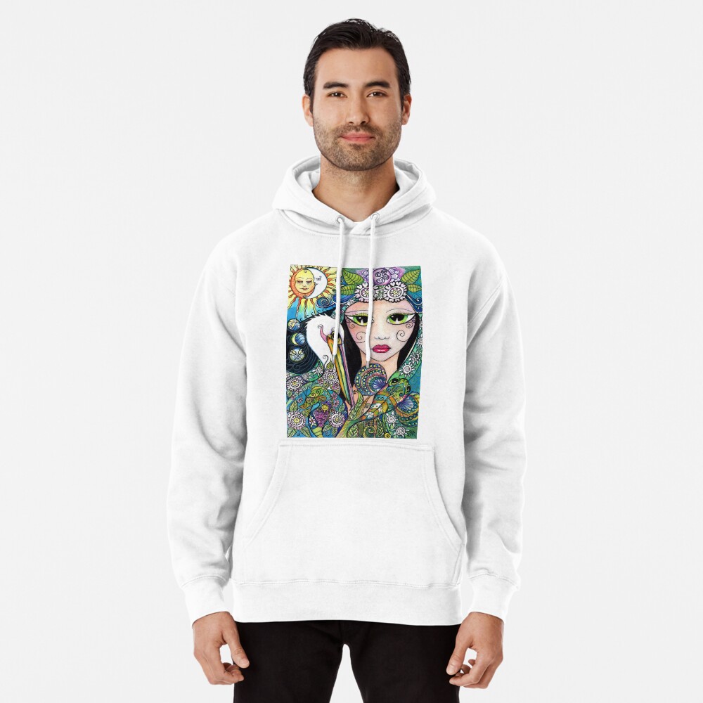 Aperçu de l'œuvre Sweat à capuche épais créée et vendue par BlueMoonOwl.