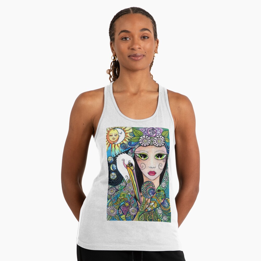 Aperçu de l'œuvre Débardeur dos nageur créée et vendue par BlueMoonOwl.