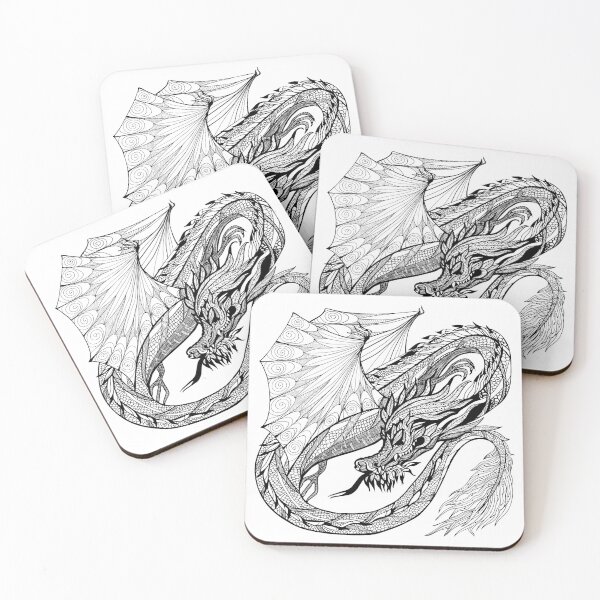 Item preview, Chinese Dragon folklore sketch design designed and sold by enzoblszk.