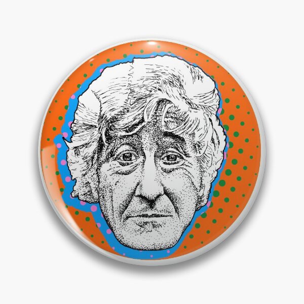 Item preview, Jon Pertwee Portrait designed and sold by adam-bullock.