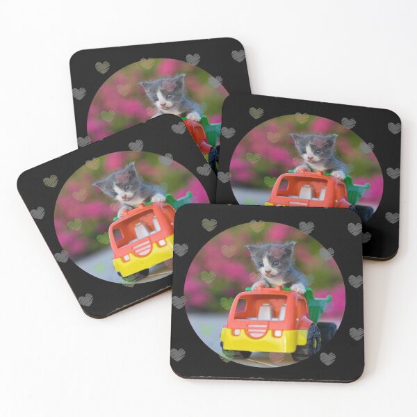 Item preview, Cat Driving Car - Cute and funny cat image for cat lovers designed and sold by haRexia.