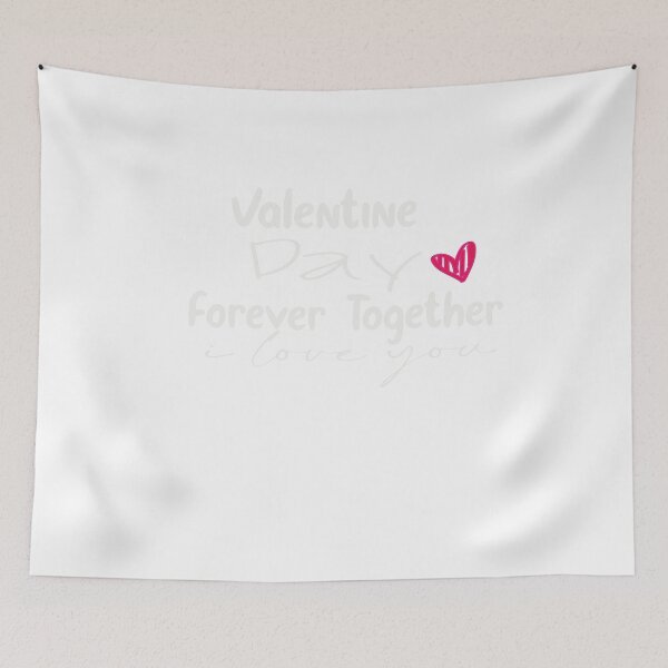 Item preview,  Happy Valentine Day Forever Together, Valentine's Day love designed and sold by designreb.
