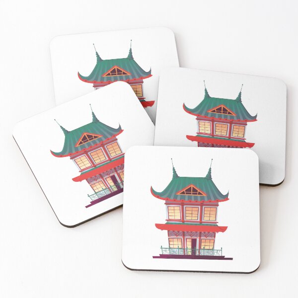 Item preview, Old Chinese House Digitalpainting designed and sold by enzoblszk.