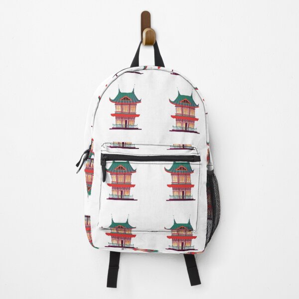 Item preview, Old Chinese House Digitalpainting designed and sold by enzoblszk.