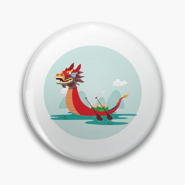 Item preview, Chinese Dragon Boat folklore design designed and sold by enzoblszk.
