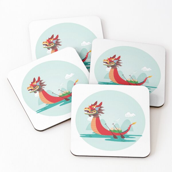Item preview, Chinese Dragon Boat folklore design designed and sold by enzoblszk.