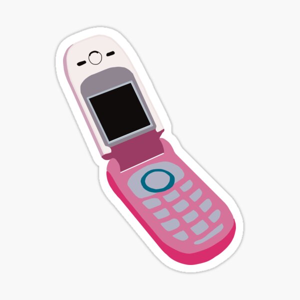 Pink Flip Phone Merch & Gifts for Sale