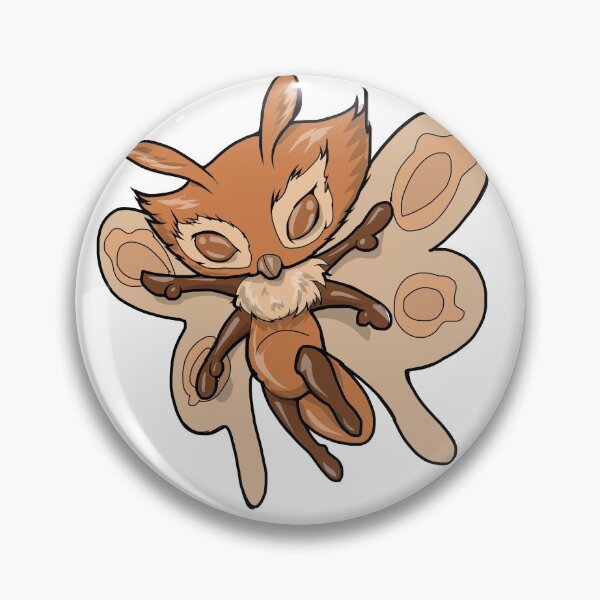 Item preview, Moth creature cartoon chibi designed and sold by Pittstop.