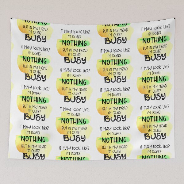 Item preview, It May Look Like I'm Doing Nothing- Funny Sarcastic Quotes- Sarcasm Humour  designed and sold by younghopes.