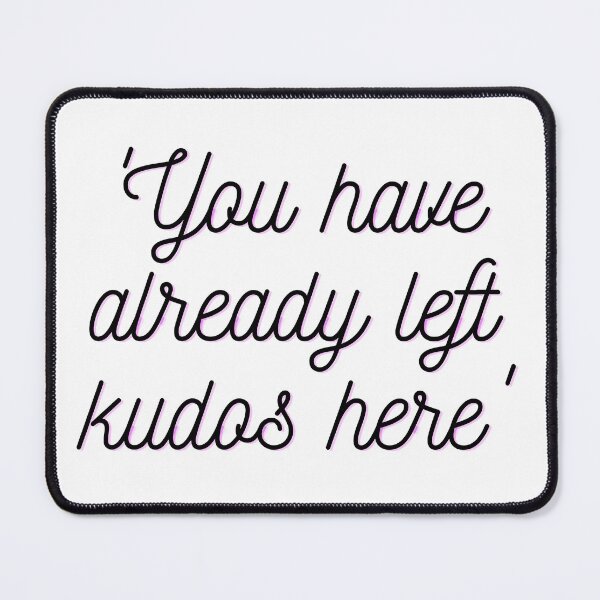 Item preview, Kudos designed and sold by Stargazer01Ao3.