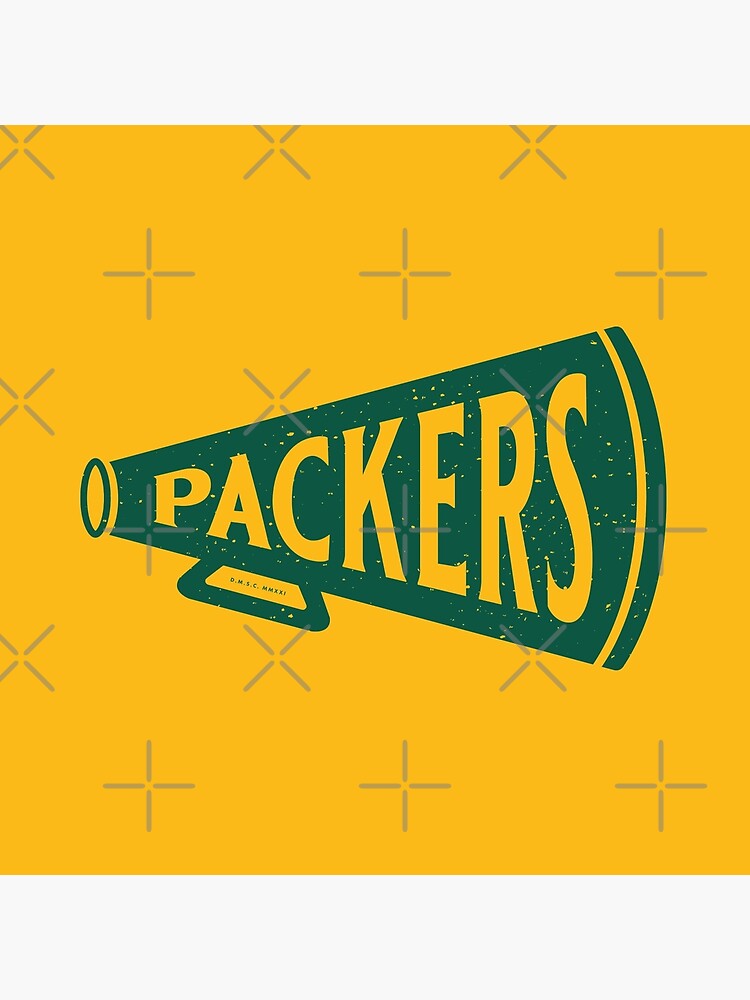 Vintage Packers Logo with 'Packers' Text (Vintage Blue) Pin