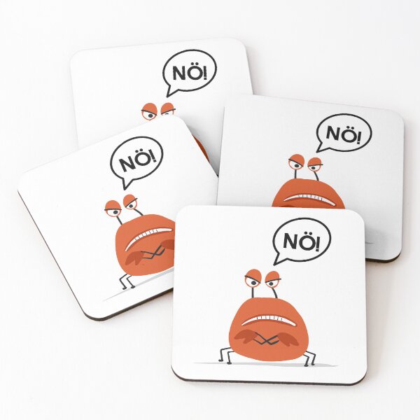 Item preview, Angry crab Illustration designed and sold by Hayabrand.