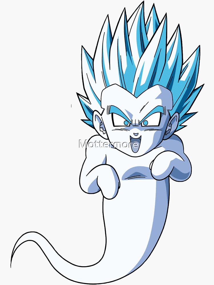 Gotenks Super Ghost Kamikaze Attack Sticker